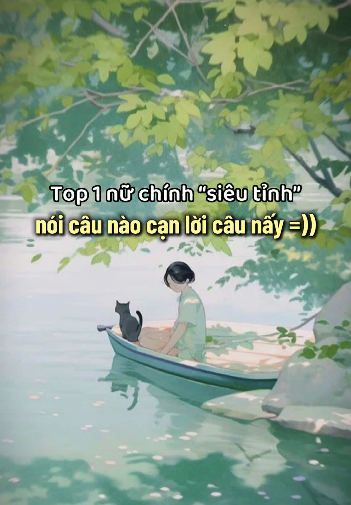 Chị nói thế thì chịu rồi :))))) #motthoangtinhsi #tieuthuyetngontinh #nuchinhngontinh #lucnhandong_todam #gapduocemthathungphan 