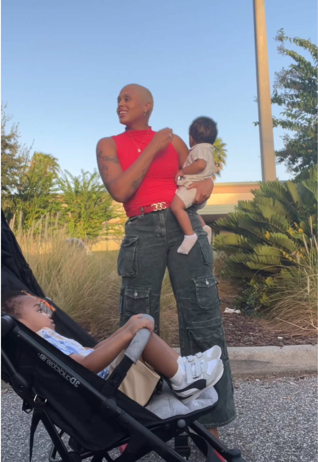 What it’s like trying to get a fit check with my boys 🤣 #fitcheck #OOTD 