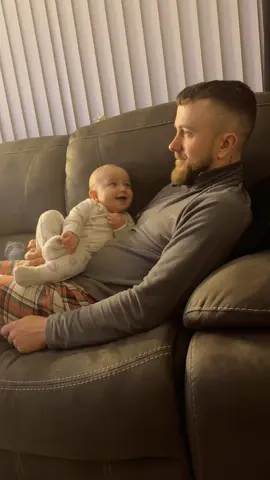 The way he looks at his daddy🥺 #daddysboy 