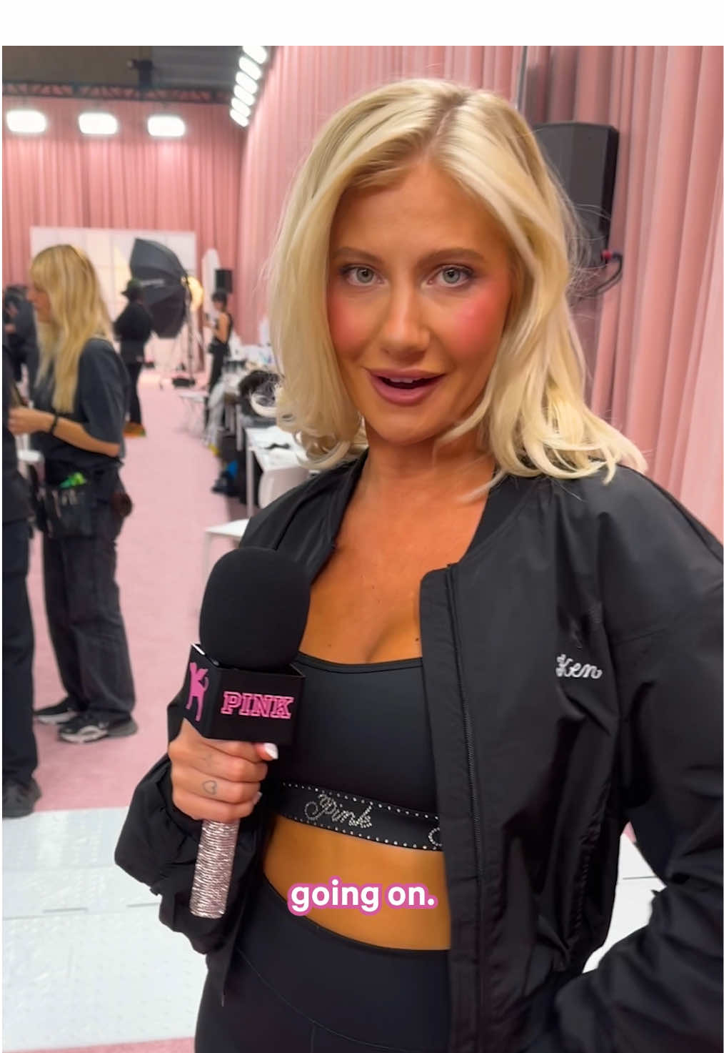 And I won’t be talking about anything else for a while so…@Ken Eurich  #VSPINK #VSFashionShow #VSFS 