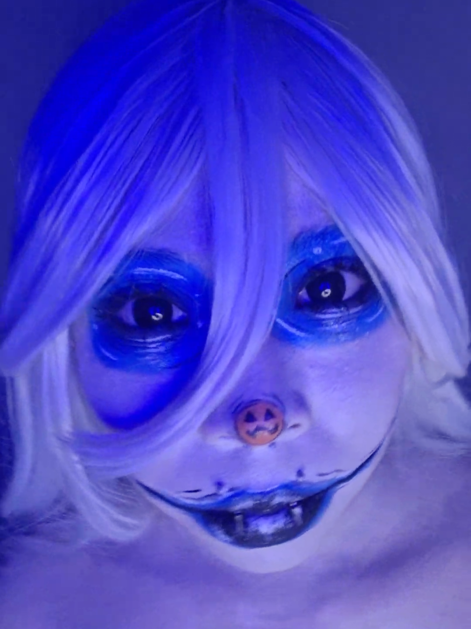 #zero #thenightmarebeforechristmas #elextrañomundodejack #HalloweenMakeUp 