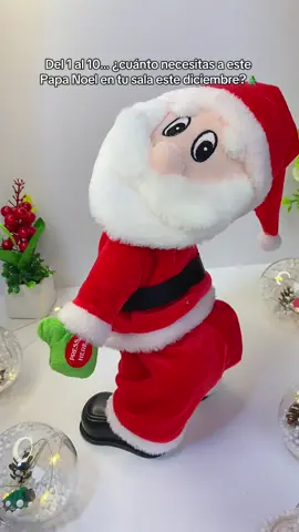 Este diciembre no se cuelgan luces… ¡se prende la pista! 🎄🕺 ¿Del 1 al 10, cuánto lo necesitas bailando en tu sala? Papá Noel vino con tumbao, con toto y con sazón. 🔥 #Navidad2025 #SantaBailarín #DiciembreSalsa #PapáNoelbailarin #decoracionnavideña 