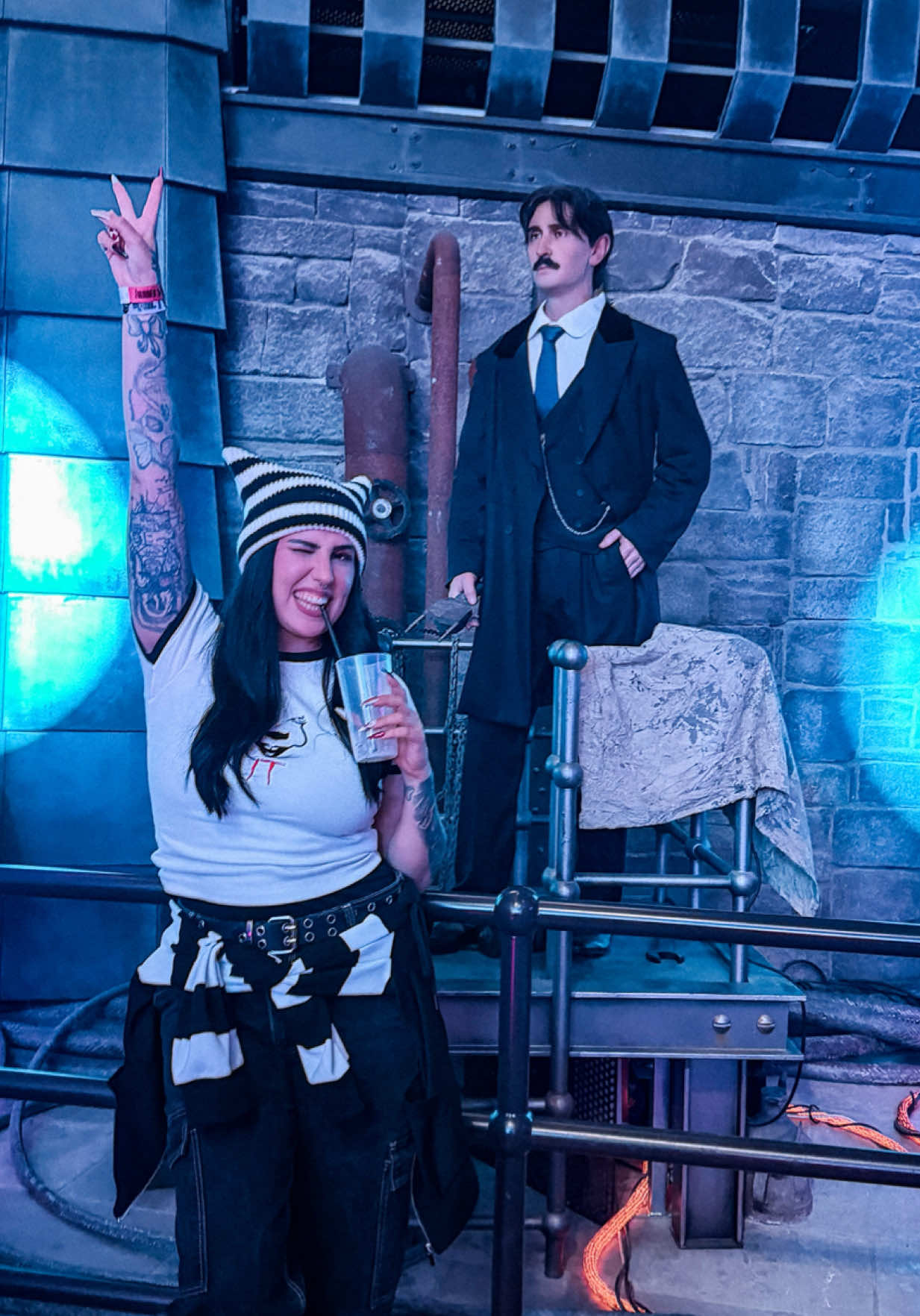 Le multiverse a @Traumatica 🤯🔥 (invitation🫶🏻) #traumatica #europapark #nikolatesla #voltron #themepark 