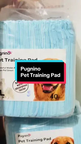 Very absorbent ng pee pad na to 🥰 #pugnino #pettrainingpad #trainingpad #furbabies #fyp 