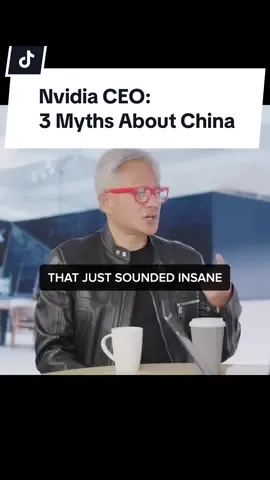 Nvidia CEO Jensen Huang dispels 3 myths about the China and the AI race: 