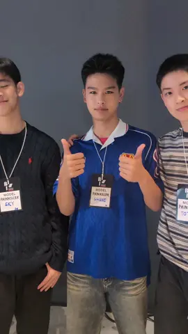 สามซุปเปอร์จิ๋วโตเป็นหนุ่มกันหมดแล้ว @skygorlorgern @shane.tnp @totothayawat  #painkiller #bifw2025