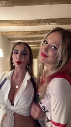 Halloween part 1 👻👻🎃🎃#halloween #joker #harleyquinn #party #foryouu 