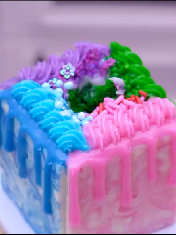 🍭Chocolate Cake 🎂😋 Birthday Cake 🎉 #minicooking #miniature #asmr #birthday #cake 