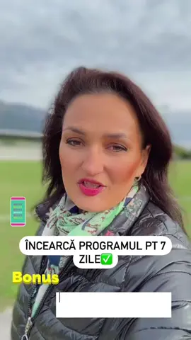💥 Vrei un restart complet pentru corpul și energia ta? 💥 În acest video îți prezint programul de 7 zile care te ajută să elimini balonarea, să ai mai multă energie și să te simți din nou ușoară și plină de vitalitate — totul la doar 150 RON! 🔥 👉 Este un program complet, simplu de urmat, perfect pentru femeile ocupate care vor rezultate vizibile rapid: ✅ mese echilibrate și gustoase ✅ produse naturale și eficiente ✅ ghidare pas cu pas și susținere din partea mea 💚 În doar o săptămână poți vedea schimbarea în oglindă și o vei simți în modul în care te trezești dimineața! Dacă e momentul tău să te redescoperi, scrie în comentarii „VREAU” sau trimite-mi un mesaj direct pentru a te înscrie! 🌸 #detox7zile #programtransformare #restartcorp #energiepozitivă #schimbarepozitivă    