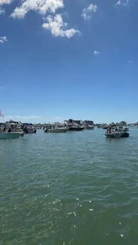 For Charlie🇺🇸❤️ #fyp #boatparade #johnspass #charliekirk #florida 