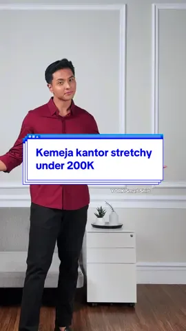 Gak nyampe 200 ribu udah bisa dapet kemeja se nyaman ini 😎 #York #kemejapria #kemejakantor #stretch #kemejakerja 