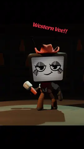 I wanted to make Vee a custom Halloween skin 🤠 #3danimation #dandysworldvee #dandysworld #blender3d #dandyworld 