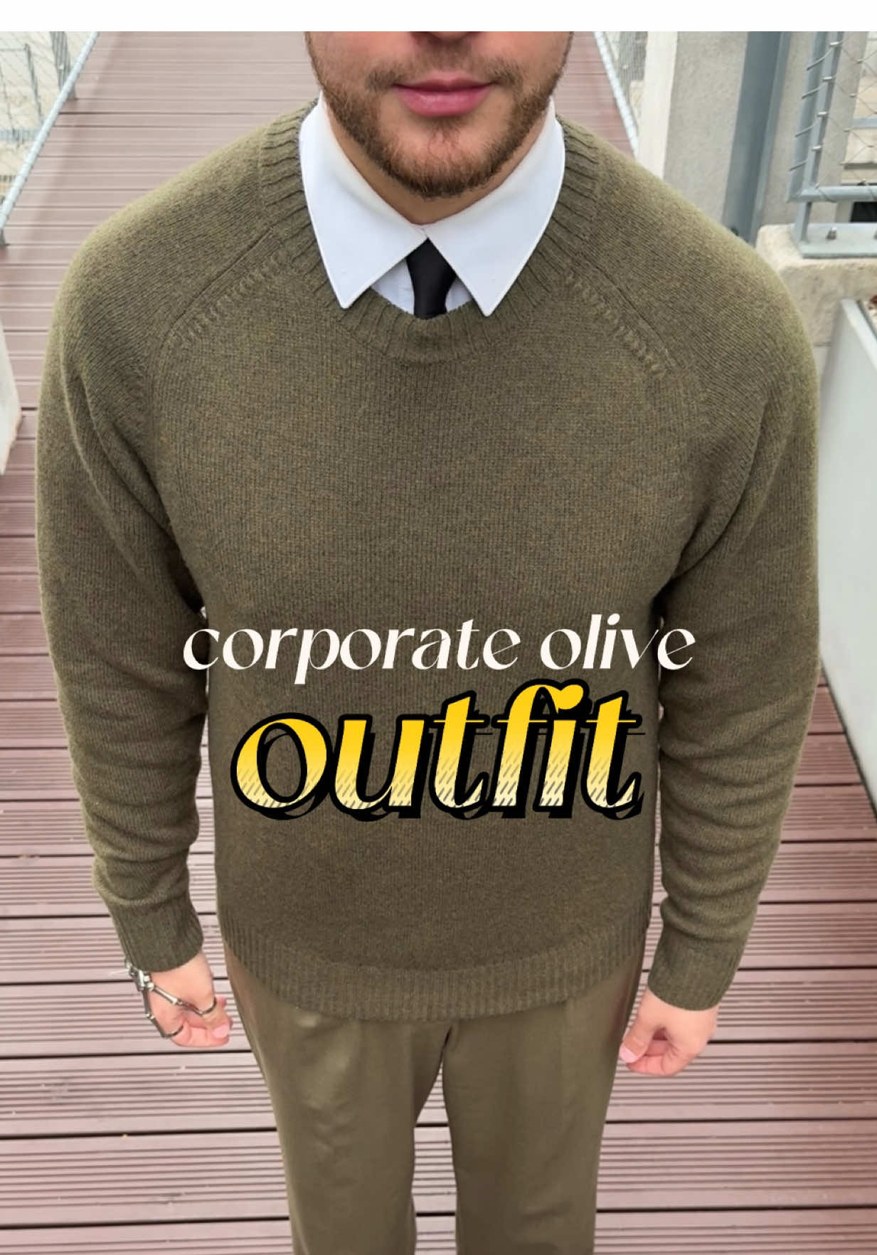 corporate olive outfit ! #fashiontiktok #styleinspo #fitcheck #outfitsinspo 