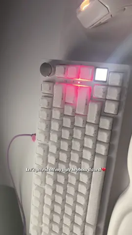 Let's transform this setup! We're swapping out this vibrant purple keyboard cord for a sleek, new white one! It's all about that clean aesthetic. ✨First, a quick look at the current setup: keyboard and mouse, ready for a change. I love the light-up keys, but that purple cord has got to go!Time for the big switch! We're saying goodbye to the purple and hello to a fresh, clean white cord. Get ready for a super satisfying transformation that's going to make this setup pop! 🤍🔄 The difference is gonna be amazing!#cutecore🎀🦴🍮🐾 #keyboard #fypシ #kawaiiaesthetic #gamergirl #setup #cutecore, ‹ ÷ #xyzbca #fyp
#egirl #kawaii #gaming #pinksetup #sanrio #GamerGirl #RoomTour #roomdecor #logitech #custom #pc #cute #keyboard #mymelody #plushie #sanrioplushie #mechanicalkeyboard #aesthetic #vibe #techtok #howtogrow #howtogoviral #tiktokcreatortips #tipsforcreators #howtobeaninfluencer #influencer #tiktokshop #howtogrowontiktok #howtogoviralontiktok
#howtogovira|2025 #howtogoviralontiktok2025
#viralvideo #viraltiktok #goviral #howtogetfollowers #creatorsearchinsights