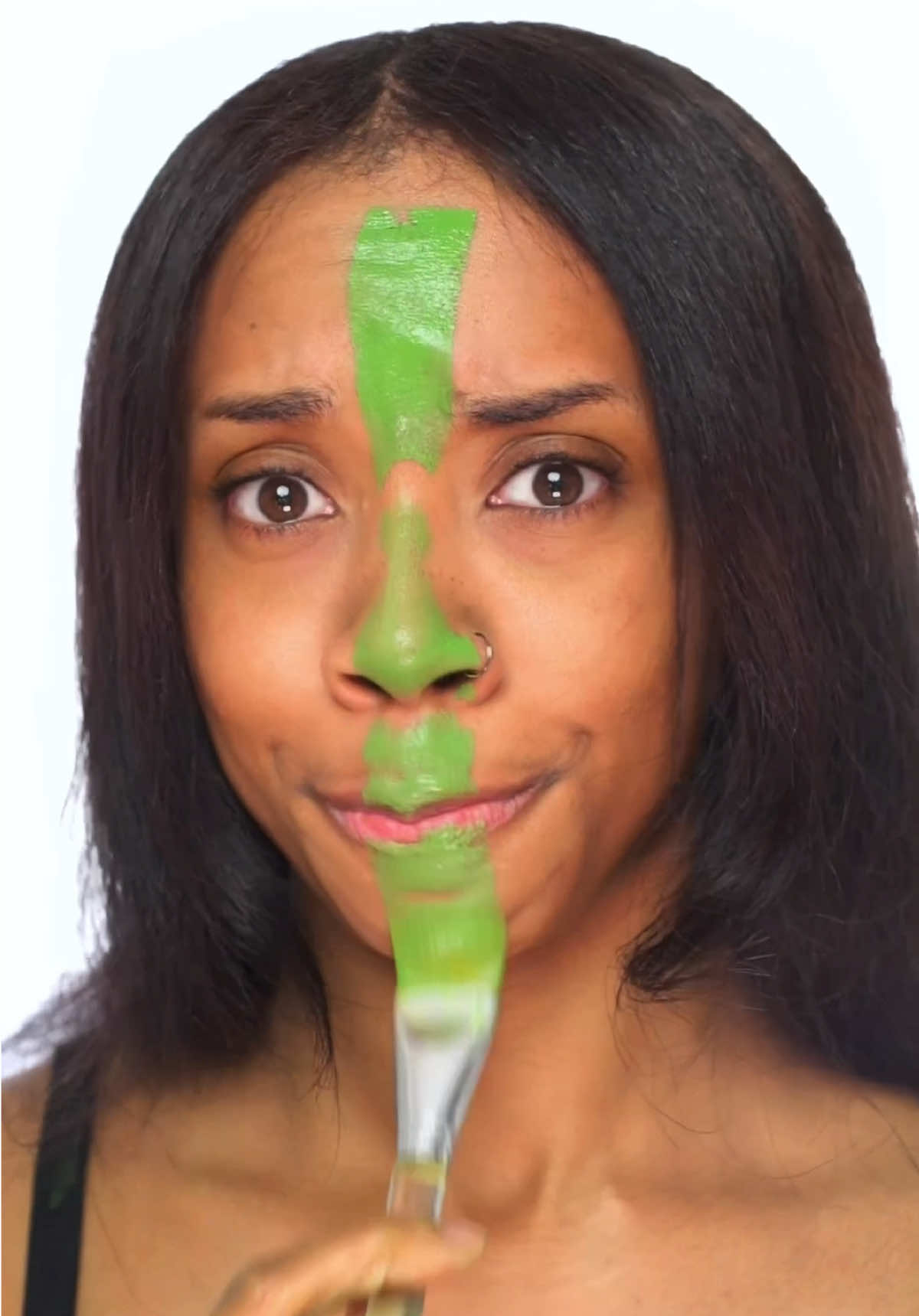 Gamora Halloween Makeup 🪐 Gaurdians of the Galaxy 💚 products: @Mehron Makeup @BEAUTY BAY @PLOUISE @Lilly Lashes @🇬🇧MADEBYMITCHELL🇬🇧 @Huda Beauty @Zoevacosmetics  #halloweenmakeup #makeup #gamora #gaurdiansofthegalaxy 