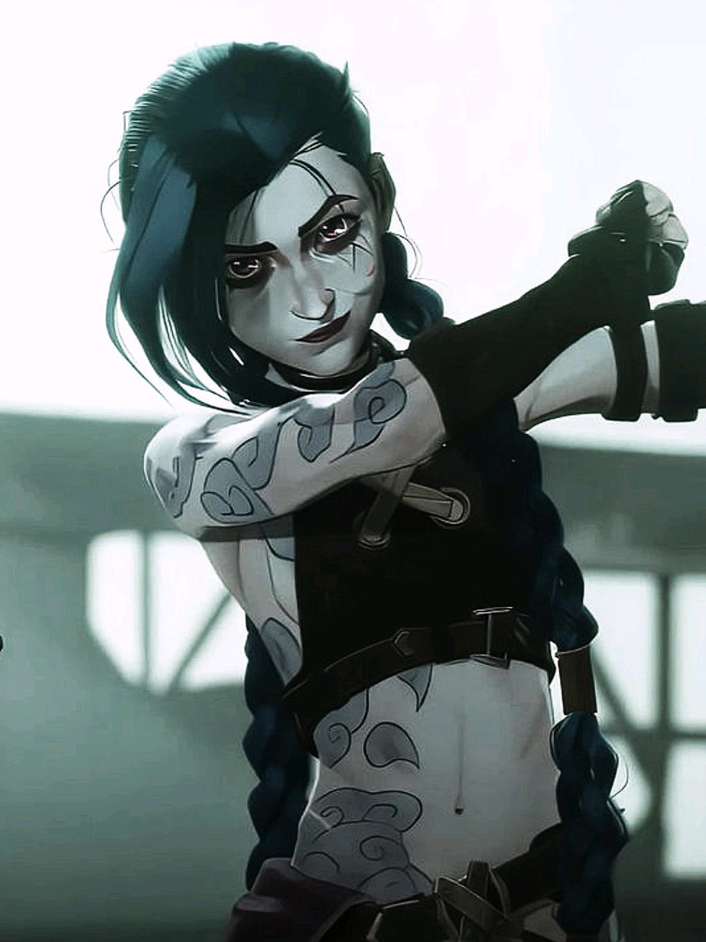 #JINX | love her dancing  . song: One dance . #arcaneedit #jinxedit #dance #arcaneleagueoflegends  jinx edit jinx dance one dance audio edit