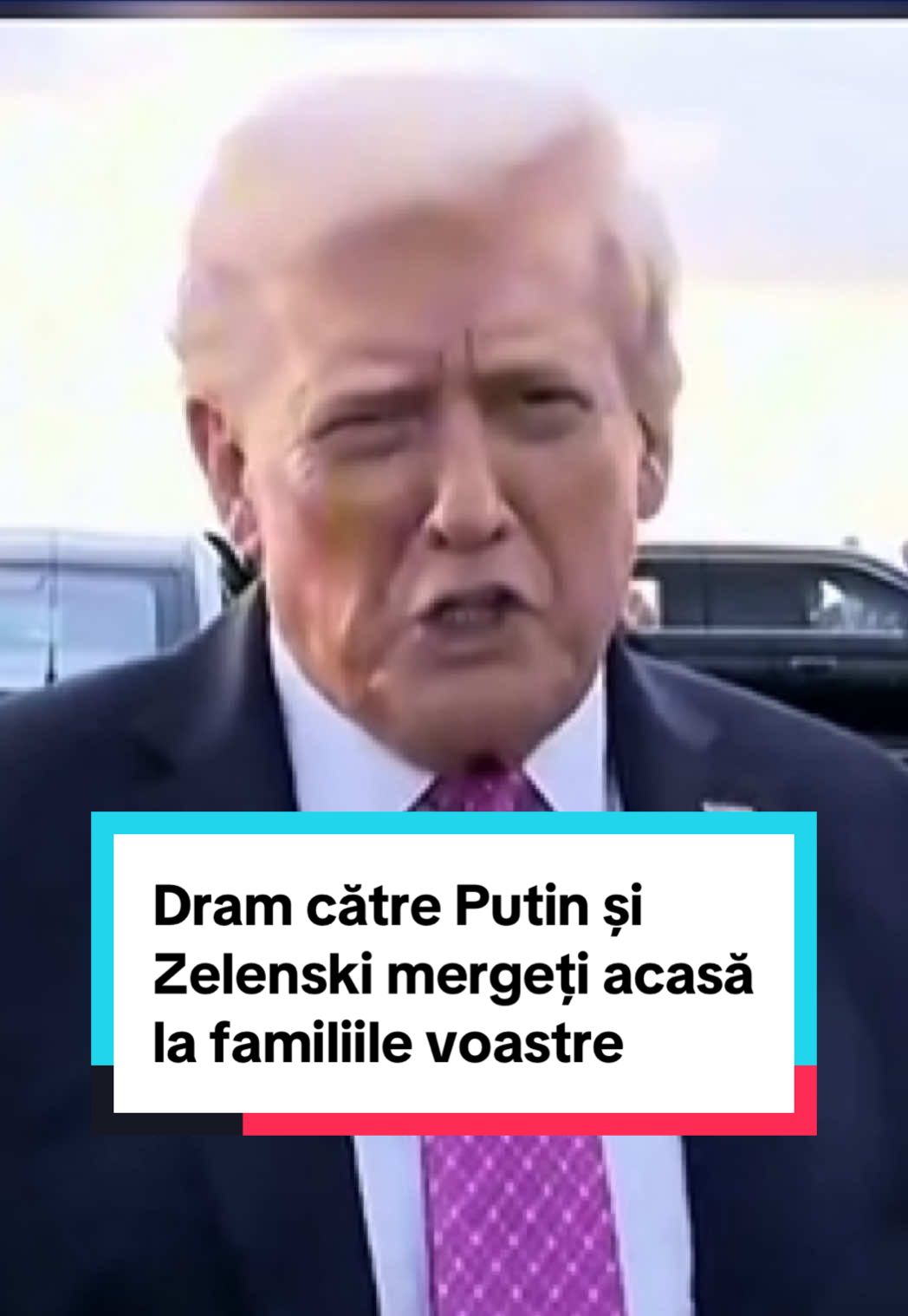 Dram către Putin și Zelenski mergeți acasă la familiile voastre #trump #zelesnky #news #putin #gandul 