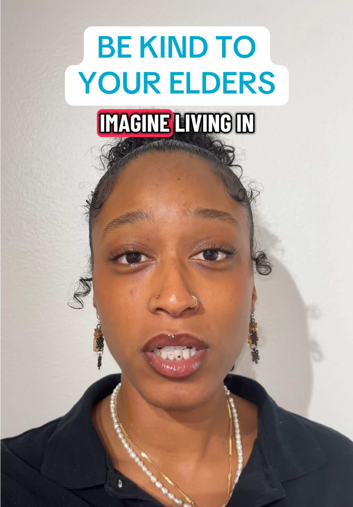 Be kind to your elders!!! We’ll all (hopefully) be there one day. Have some patience and show some respect #fyp #elders #elderly #respectyourelders #wisdom 