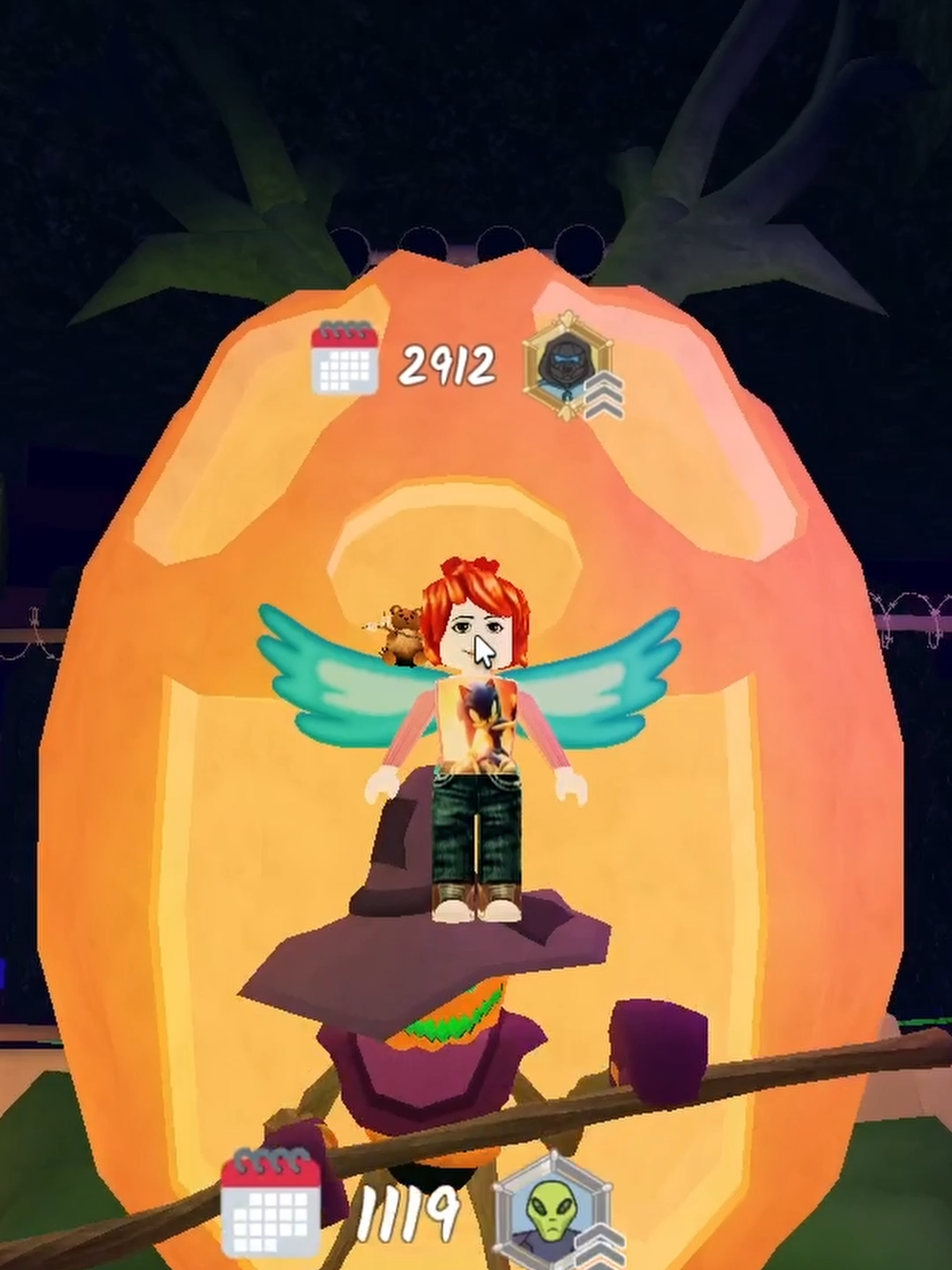 Trick or Treat Update Party! #99nightsintheforestroblox #99nightsintheforest