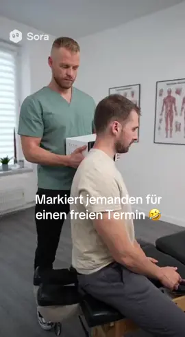 Markiert jemanden der so eine Therapie dringend braucht…🔥 #massagetherapy #arzt #rückenschmerzen #behandlung 