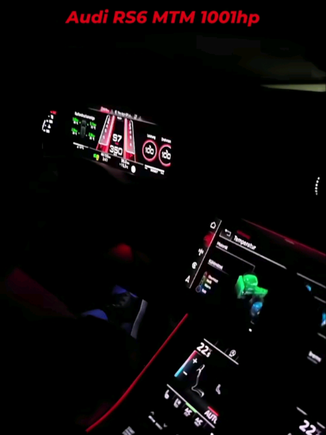Just a night on the Autobahn. With my Cousin and his Beautiful Audi RS6 MTM , With a 4.0 V8 and 1001Hp #cruising #night #germanautobahn #fyp #viral 