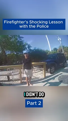 Firefighters shocking lesson with the police #bodycam #cops #police #copsoftiktok 