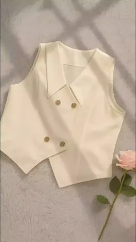 EVI VEST / VEST BASIC WANITA /Atasan Wanita crop casual rompi  #vest  #fypシ゚ 