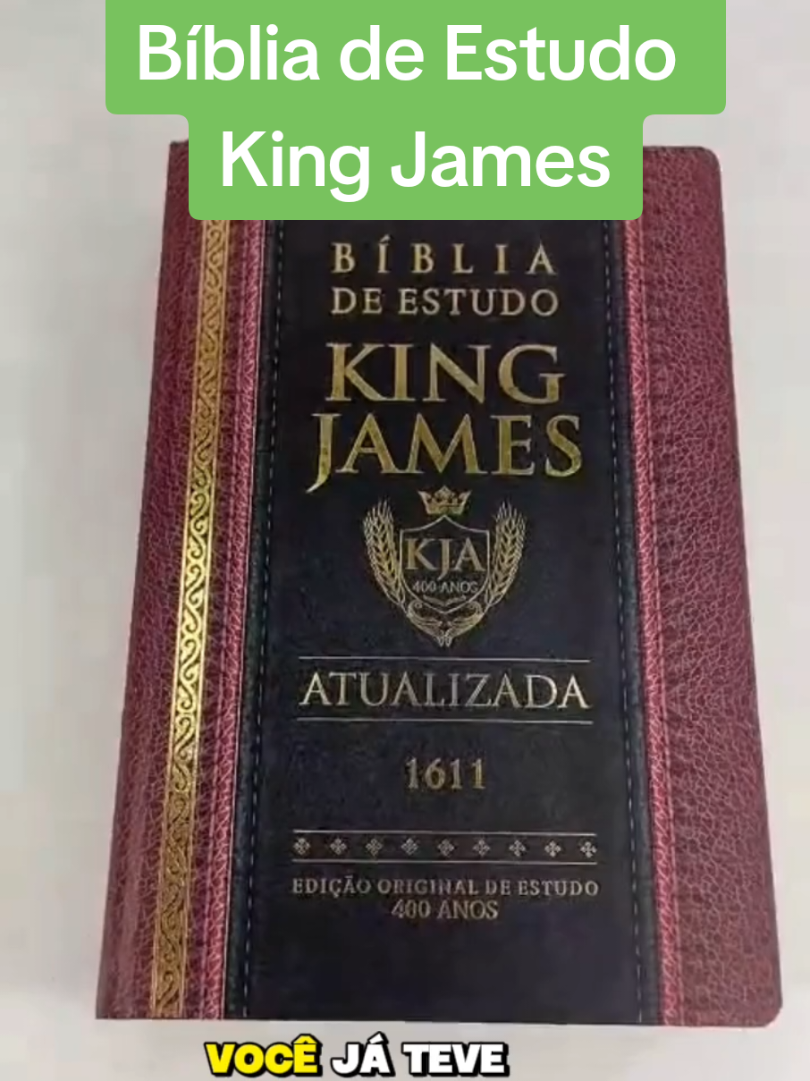 Bíblia de Estudo King James Atualizada | Hipergigante | Full Collor | Capa Dura  #BíbliadeEstudoKingJamesAtualizadaletrasHipergigante #capadura