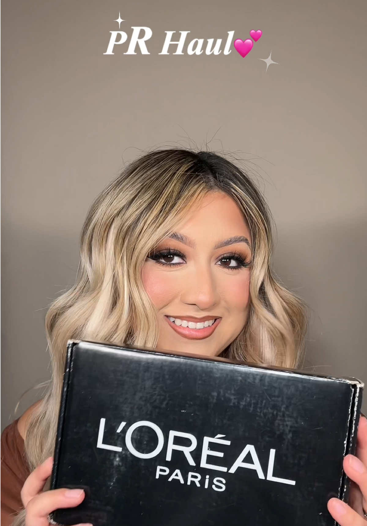 Just a girl who never thought she’d get PR.🥹😭🩷 Thank you to these amazing brands!🙌🏻 @Benefit Cosmetics @loréal paris usa @Maybelline NY @GarnierUSA @Lancôme @maisonmargielafragrances @Valentino.Beauty @IT Cosmetics @Creator Deck  #benefitcosmetics #lorealparismakeup #gifted #PRHaul #fyp 
