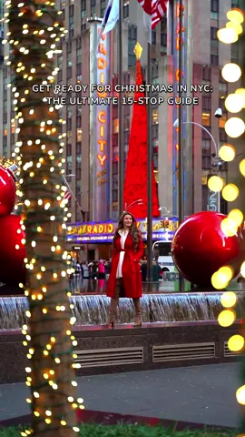🎄Your ultimate NYC Christmas bucket list — 15 magical stops you can’t miss this season: Follow @glamofnyc for more NYC + hidden gems ✨ Rockefeller Center – The world’s most iconic Christmas tree & ice rink. ✨ Fifth Avenue – Holiday windows that feel straight out of a movie. ✨ Dyker Heights – Brooklyn’s legendary over-the-top light displays. ✨ Bryant Park Winter Village – Ice skating, hot cocoa, and festive markets. ✨ Central Park – Cozy carriage rides & skating at Wollman Rink. ✨ Radio City – Experience the magic of the Rockettes Christmas Spectacular. ✨ Hudson Yards – Sparkling lights and holiday cheer everywhere you look. ✨ Union Square & Columbus Circle – Shop local at NYC’s favorite holiday markets. ✨ The Plaza Hotel – Indulge in festive afternoon tea in true NYC style. ✨ Lotte New York Palace – Elegant Christmas tree & magical hotel vibes. ✨ Brookfield Place – Dazzling light shows & upscale holiday shopping. ✨ Saks Fifth Avenue – The must-see light show that stops traffic. ✨ Grand Central Holiday Fair – Find the perfect handmade gift indoors. ✨ St. Patrick’s Cathedral – Timeless beauty & holiday spirit combined. ✨ Washington Square Park – A glowing tree under the iconic arch. 🎅 Which one will you visit first? 🙋‍♀️Hi, I’m Gosia! I’m an NYC and travel content creator sharing unique experiences, hidden gems, and unforgettable moments—whether it’s a luxury NYC hotspot, a dreamy getaway, or an immersive event. My content focuses on hotels and resorts, travel experiences, food, lifestyle, and activities that inspire exploration and adventure. … #ChristmasInNYC #NYCChristmas #nycvideo #NYCGuide #NYCTips       