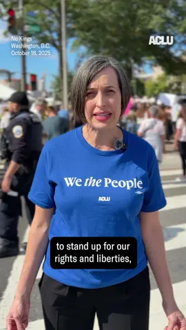 Dissent is patriotic. We’re hitting the streets today to defend our democracy.