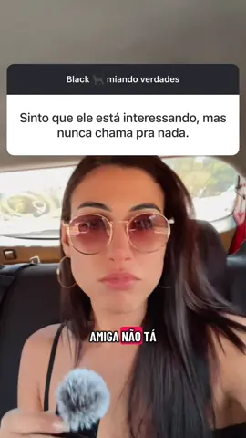 Parem de querem quem não quer vcs. Quando ele quer, ele age. Homens são simples. 🐈‍⬛