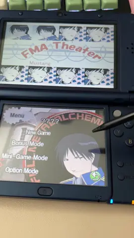 a little something to post before i have another edit ready 💕 #fma #fullmetalalchemist #roymustang #nintendods #gaming