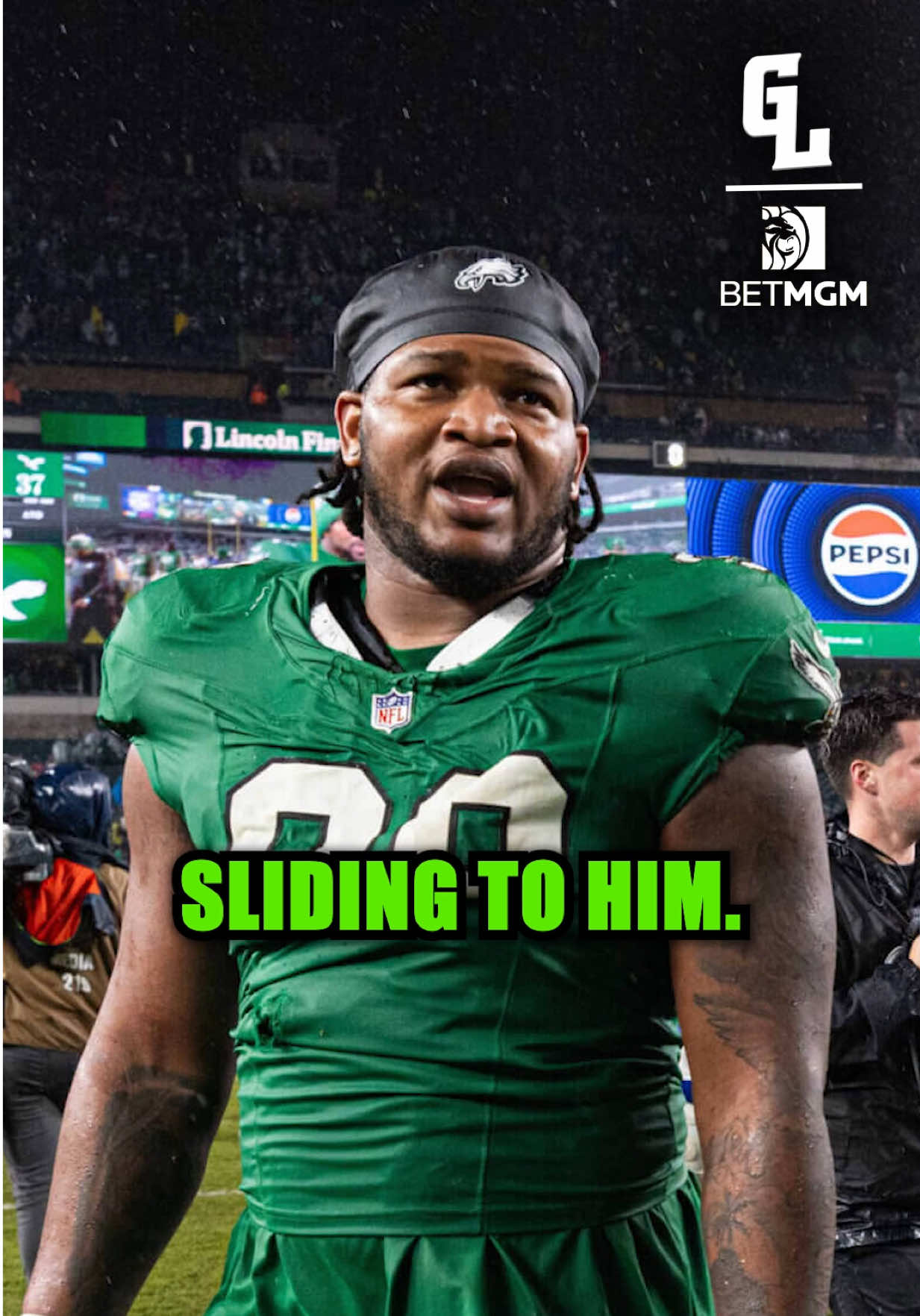 All eyes on Jalen Carter, he’s going to need to be a difference-maker this week @BetMGM #eagles #philly #philadelphia #philadelphiaeagles 