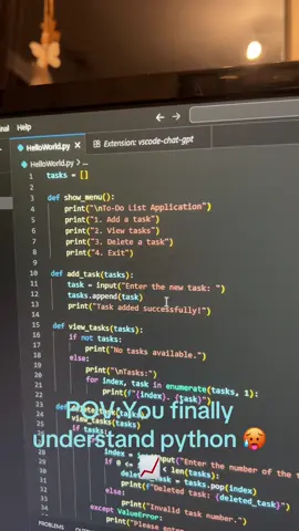 O parere la prima aplicatie?🤪😋#python #visualstudiocode #📈 