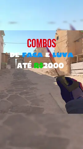 COMBO FACA E LUVA #cs2 #csgomoments #cs2skins 