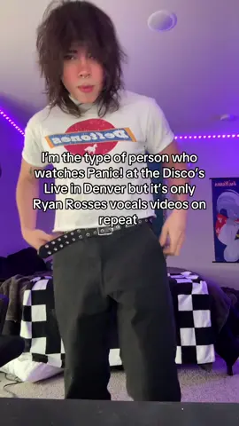 Well I’m afraid that IIIIIIIII #panicatthedisco #ryanross 