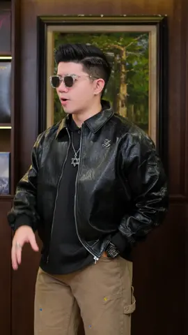 Áo khoác da mới ra mắt nhà Steve #minhcuan #xuhuong #thoitrangnam #aokhoac #aoda 