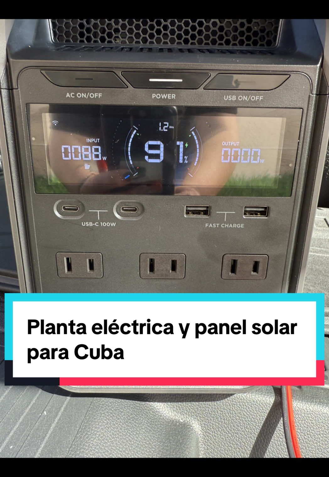 Planta eléctrica y panel solar para Cuba Eco Flow Delta 3 rebajada de precio ahora mismo oferta por tiempo limitado solo para TikTok y posibilidad de pagar a plazos corre 7, y aprovecha esta súper mega oportunidad antes de que se agoten!!! #ecoflow #plantaelectrica #cubanos #generadorelectrico
