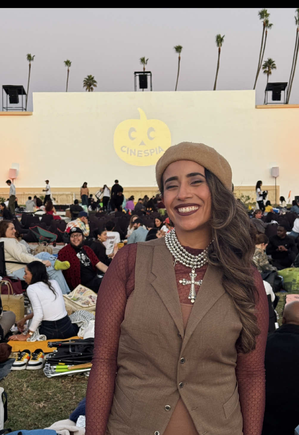 SINNERS in a CEMETERY was an unforgettable experience and a peak cinephile moment for this movie lover girl! Shoutout @Cinespia for bringing us together! #fyp #sinners #movietok #hollywood #ryancoogler 