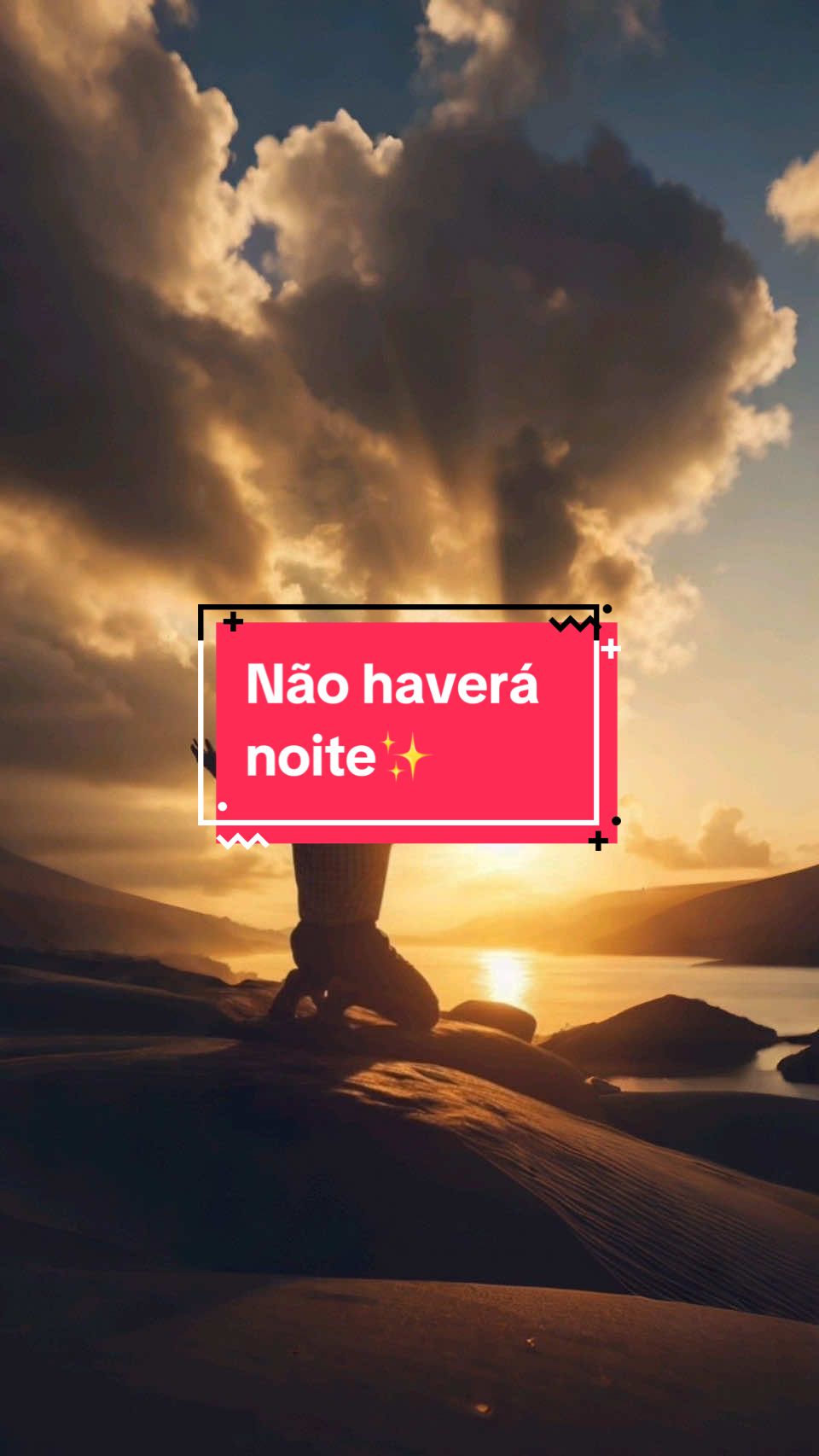 Louvor e adoração Não haverá mais noite ali,Não haverá ,nenhum clamor Verei os olhos de Jesus 🙌🏻 #CapCut #louvor#gospel #deus #jesus 