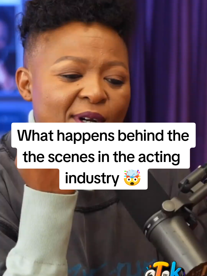 What happens behind the scenes in the acting industry 🤯 @King David Studio  #TalkThreads #acting #mzansitiktok #fyp #podcast 