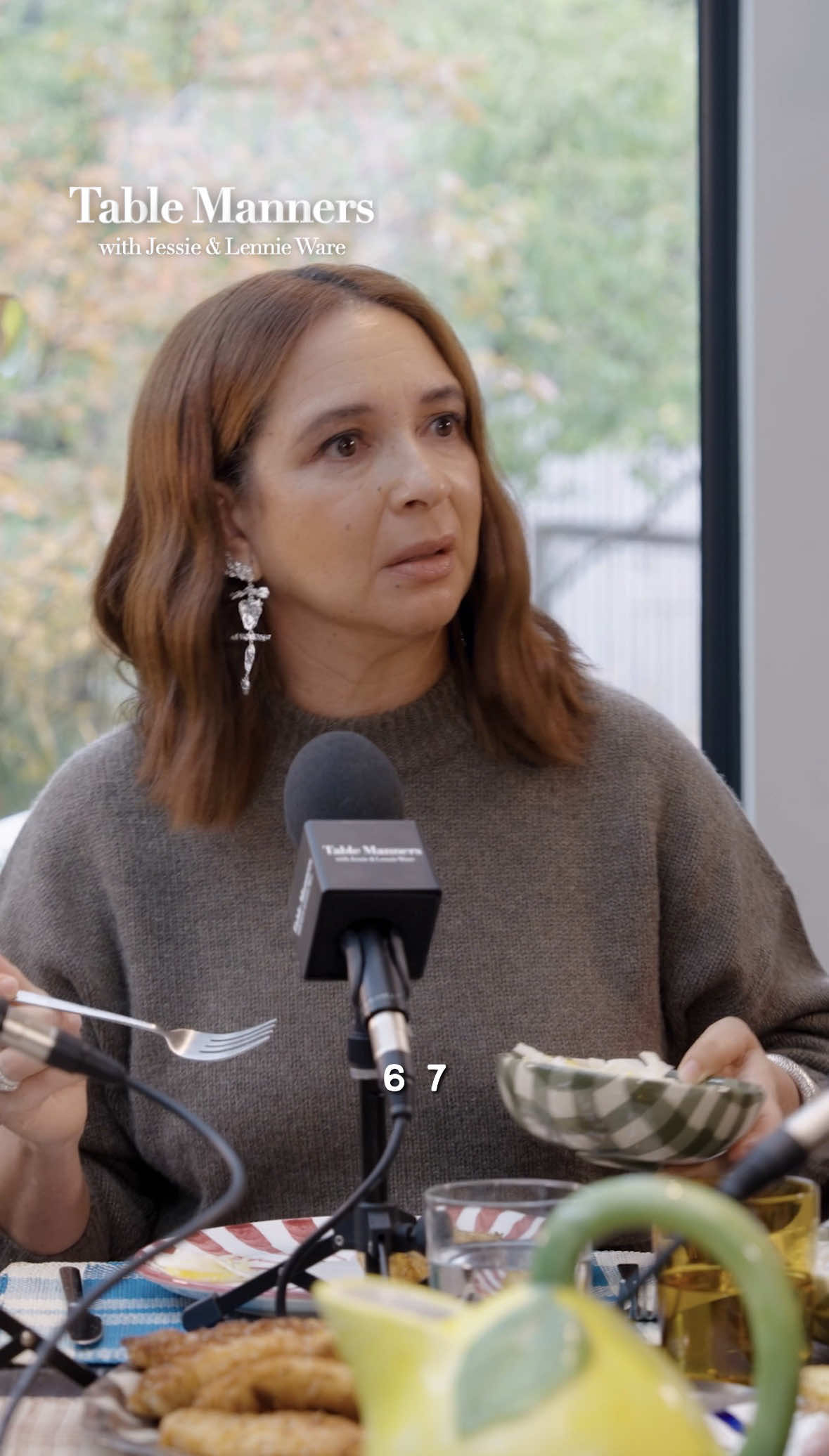 Can anyone explain what 6 7 actually means?! #67  #MayaRudolph #viral #fyp #podcast 