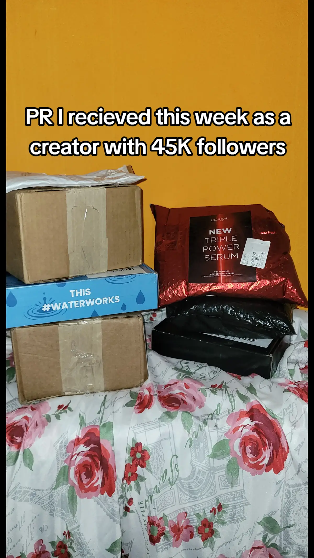 big big thank you to this weeks brands 🫶🏾🫶🏾🫶🏾🫶🏾🫶🏾🫶🏾🫶🏾🫶🏾 @L’Oréal Paris  @GarnierUSA  @maccosmetics  @SKIN1004 US  #prpackages  #prpackage  #prunboxing  #contentcreatortiktok 