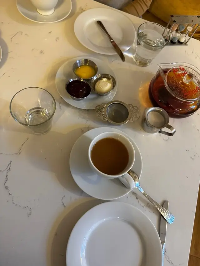 Afternoon tea with my girls at @BabesTeaRoom was everything I hoped it would be and more ☕💐 It was one of those days that felt like a little pocket of calm in the middle of the chaos — a chance to slow down, sip something warm, and really be present with my daughters. 🫖 Afternoon tea has always been special to me. My grandma used to take us when I was little, and I remember how magical it felt to dress up, sit around a table filled with tiny treats, and just talk. As I’ve grown older, those moments have become some of my favorite memories — shared over scones, laughter, and heartfelt conversation with my mom, sister, aunties, and best friends. ✨ Now I get to start that same tradition with my girls. Watching their faces light up as they picked their tea and treats reminded me of the beauty in slowing down and celebrating simple joys. 💕 Babes Tea Room in Golden didn’t disappoint — from the decor to the service to the food, everything was perfect. Thank you for helping us create such a special memory — one we’ll carry forward as our new little family tradition. 🌸 #AfternoonTea #MomLifeMagic #ColoradoEats #GoldenColorado #MakingMemories   