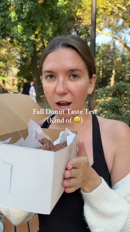 Maybe I should have sat this one out #fall #nycfood #donuts #nycdonuts 