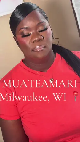 I’m a makeup artist located in Milwaukee, WI. Currently taking clients ❤️#trending #milwaukeemua #mkemua #fyp #makeupartist 