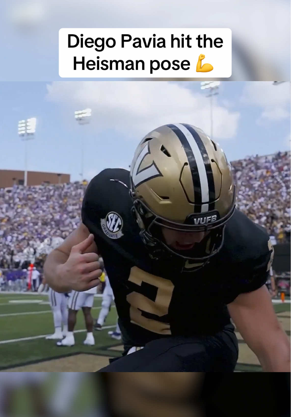Diego Pavia for Heisman? 🤔 #CollegeFootball #vanderbilt #diegopavia 
