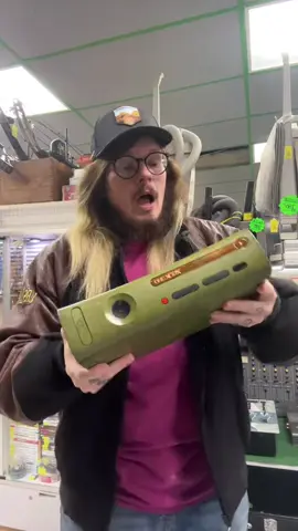 Xbox Halo edition console came into the shop #colbycheese #pawnshop #buyselltrade #Halo #xbox 