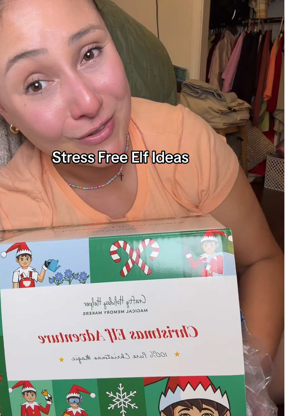 Take the stress out of the elf tradition with this elf adventure kit. @Crafty Holiday Helper #elfideas #christmastraditions #tiktokshopblackfriday #cybermonday #elf 
